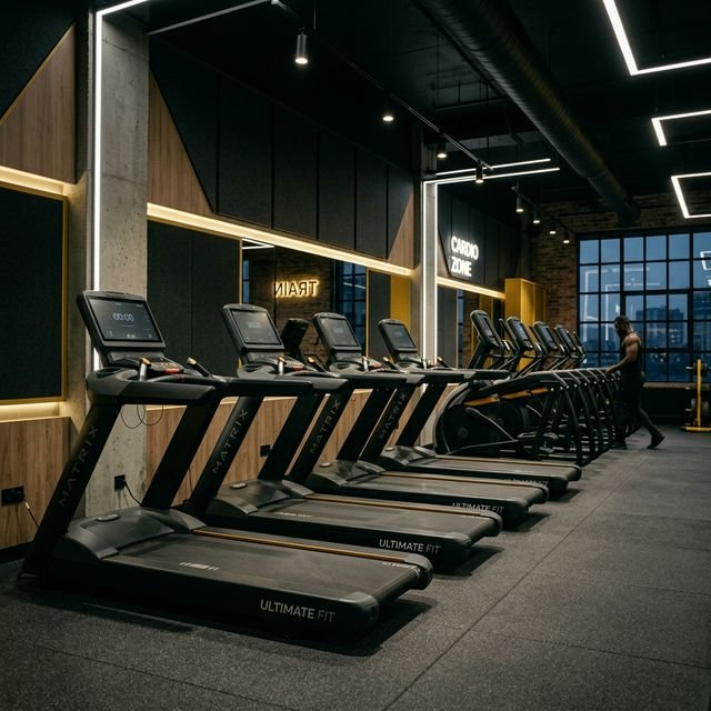 Complete gym setup and equipment installation — Essel Fitness Shrirampur by Elegance Fitness