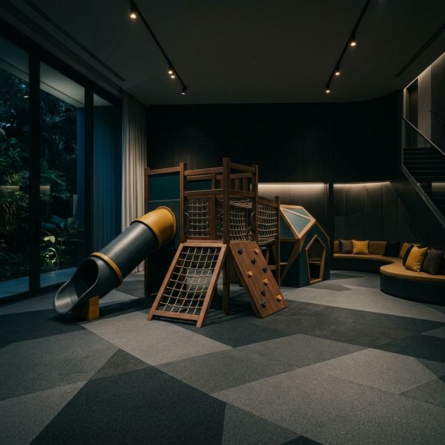 Premium recreational and kids play area development — Elegance Fitness Maharashtra